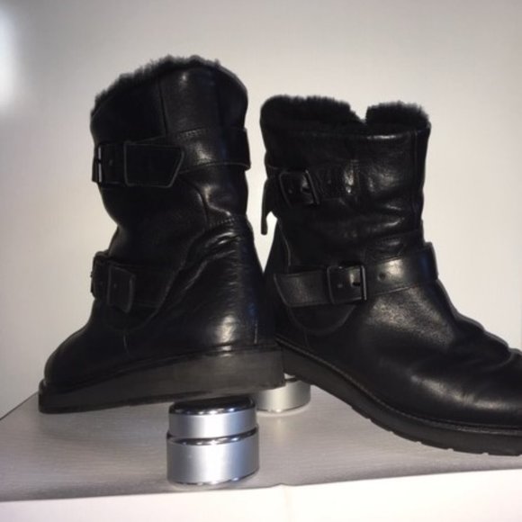 Vince inner paded black boots - Picture 5 of 6